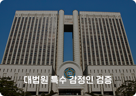 대법원 특수 감정인 검증